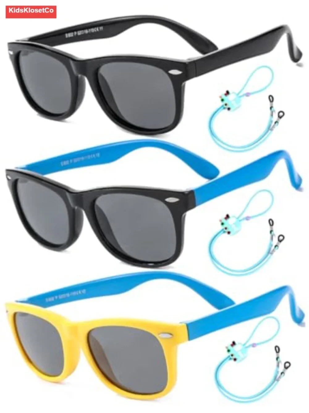 Polarized Kids Sunglasses Toddler Sun Glasses UV400 Protection Age 2-8